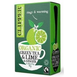 Th Vert Citron Vert et Gingembre 20 Sachets