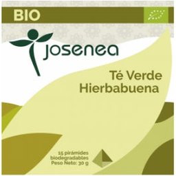 thé vert avec boîte de menthe bio 15 Pyramides