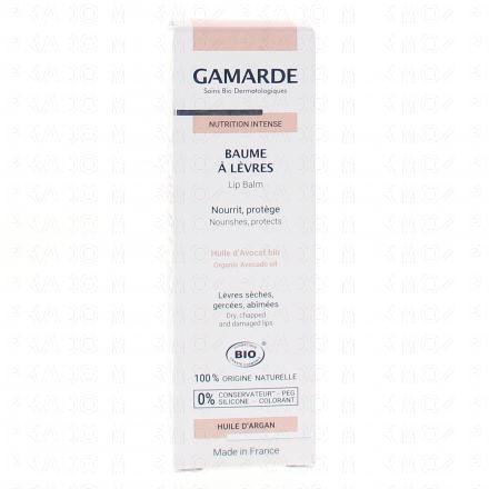 Nutrition intense baume à lèvres bio tube 10ml