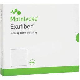 Exufiber Pansement 5x10cm 16uts