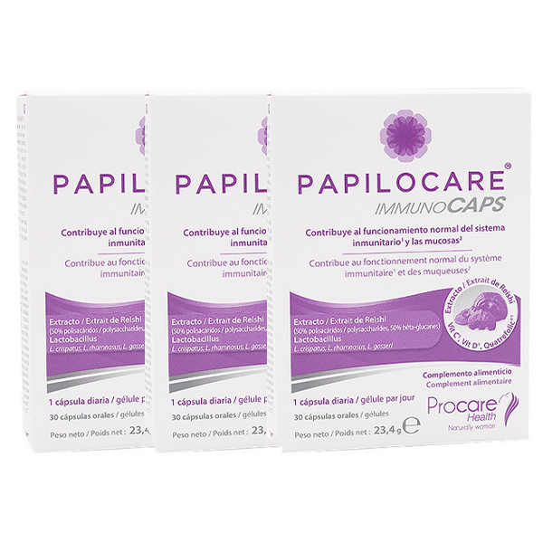 Papilocare Immunocaps 30 gélules Lot de 3