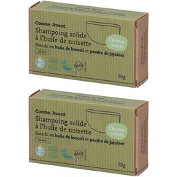 Comme Avant Shampoing solide à l'huile de brocolis (cheveux abîmés/blouclés)