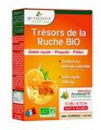 Trésors de la Ruche Bio 20 Ampoules - Boîte 20 ampoules de 10 ml