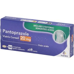 Pantoprazole Viatris Conseil 20Mg Comprime Gastro-Resistant
