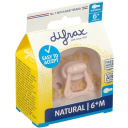 Difrax® Sucette Natural +6 Mois - Summer (Couleur non sélectionnable)