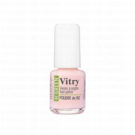 BE GREEN - Vernis à ongles n°28 Poudre de Riz 6ml