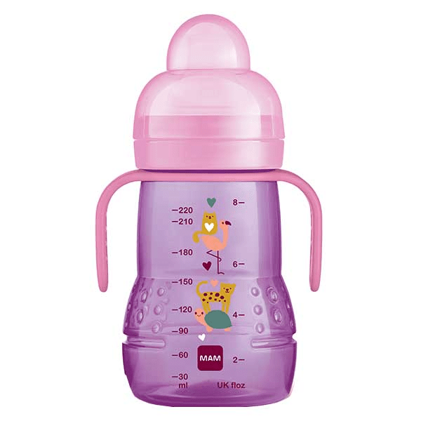 Repas Biberon de Transition +4m Coeur Rose 220ml