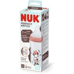 Perfect Match Biberon Silicone Pp 3+M Minnie 260ml 1ut