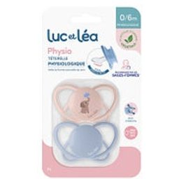 Luc Et Léa Physio Sucettes Physiologiques P2 0-6m 2 Unités