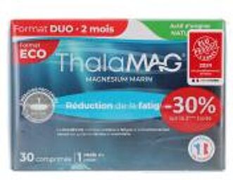 Thalamag Magnésium Marin Équilibre Intérieur Lot de 2 X 30 Comprimés - Lot 2 x 30 comprimés