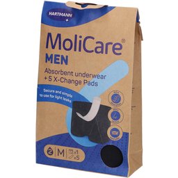 Hartmann Absorbent 1 Underwear +5 Pads Men M
