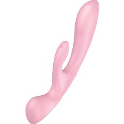Triple Lover Vibrateur Rose 1ut