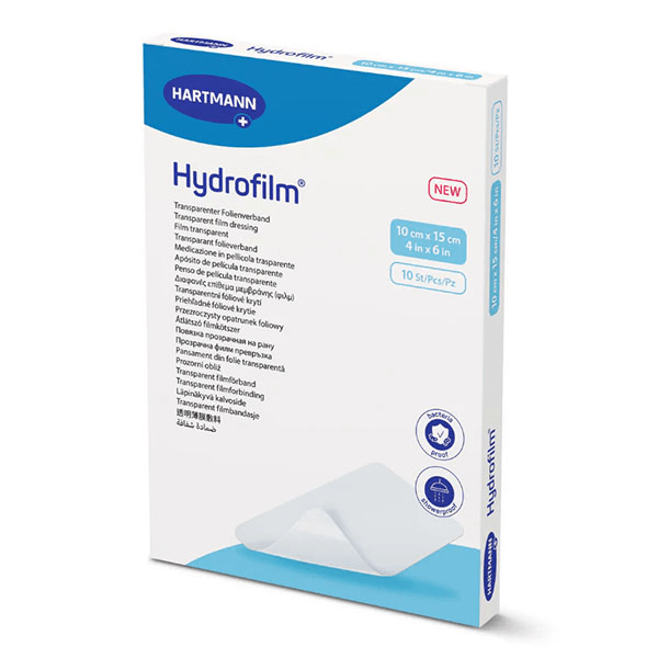 Hydrofilm Pansements Transparent 10cm x 15cm Boite de 10