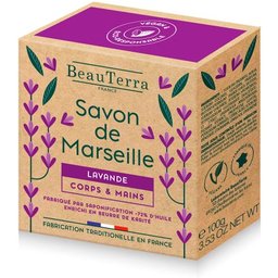 BeauTerra Savon de Marseille Lavande 100g