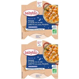 Douceur DE Panais DU Centre-Val DE Loire Carotte DES Landes Polenta À LA Ciboulette dès 12 mois