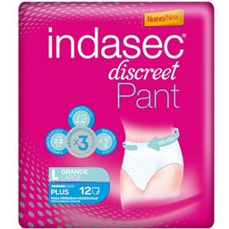 Indasec™ Pantalon Plus talla grande 12uds