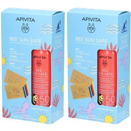 Bee Sun Safe Hydra Sun Kids Lotion Spf50 & Puzzles & Crayons de Couleur​ Duo