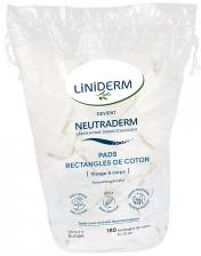 Baby Pads Rectangles de Coton 180 Unités - Paquet