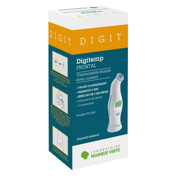 Digitemp Thermomètre Frontal Avec Contact