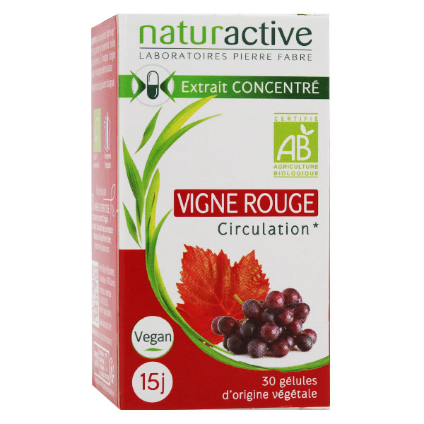 Vigne Rouge Bio 30 gélules végétales