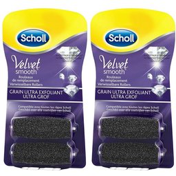Scholl® Velvet smooth Rouleaux de remplacement Cristaux de diamants