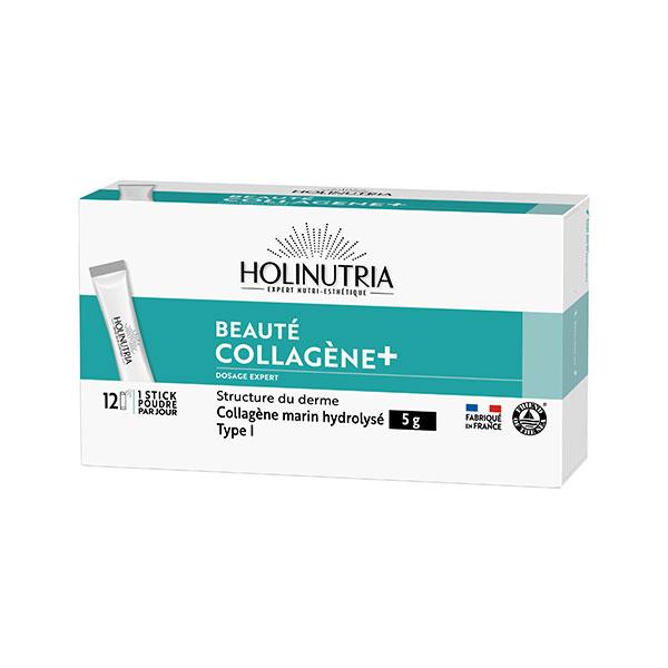 Collagène pur, constituant de la peau, 12 sticks de poudre à diluer