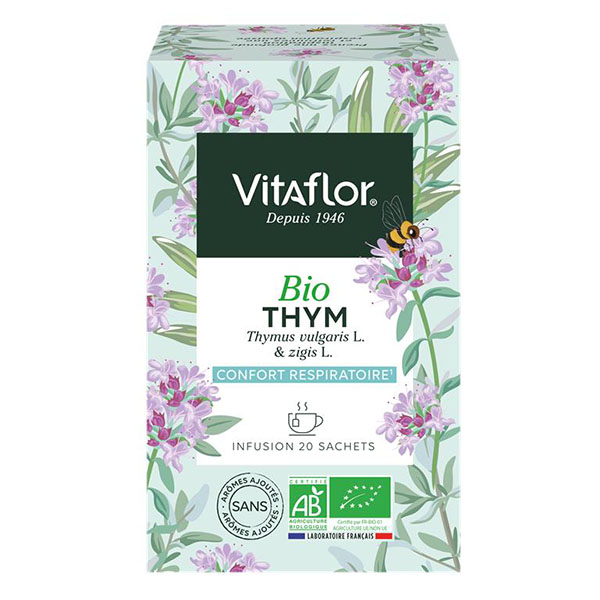 Bio Tisane Thym Confort Respiratoire 18 sachets