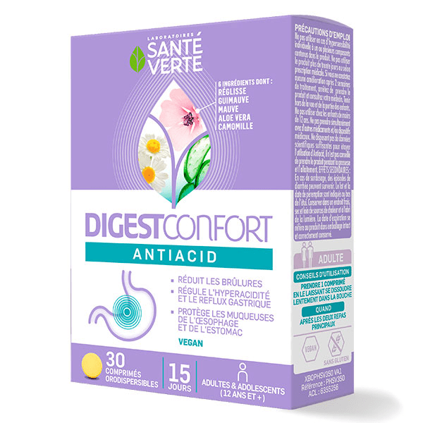 DIGEST CONFORT ANTIACID 30 comprimés