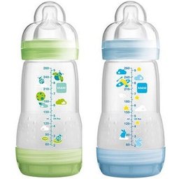 Biberon e Start Anti Colique D2 Bleu Vert 2x260ml