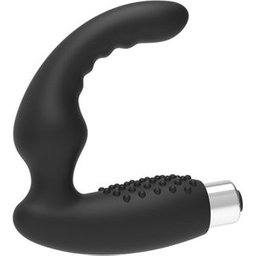 Vibrateur prostatique rechargeable noir 1pc