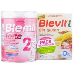 Blemil Plus Forte 2 800g + Blevit Sin Gluten 90g Gratis