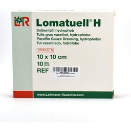 Pansements Lomatuell H 10x10cm 10uts