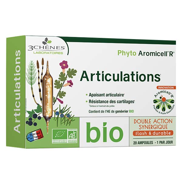 Phyto Aromicell'R Articulations Bio 20 ampoules