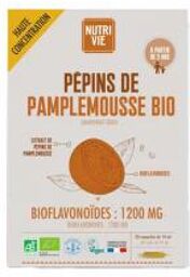 Pépins de Pamplemousse Bio 20 Ampoules - Boîte 20 ampoules de 10 ml