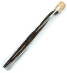 2 Gousses de Vanille BIO de Madagascar - Tube en verre