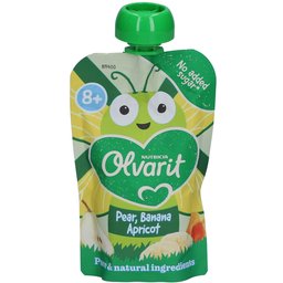 Gourde 8m+ Abricot, Poire, Banane