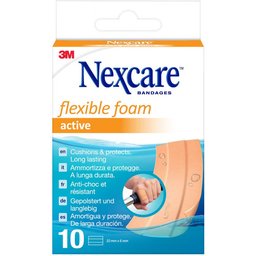 3M™ Nexcare® Active 360° Pansement prédécoupé anti-choc 10 cm x 6 cm