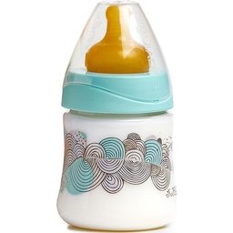 Suavinex™ tétine en latex flacon à large ouverture 3 positions taille 1 150ml