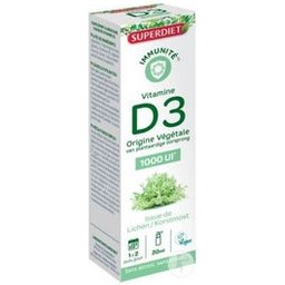 Immunity Vitamin D3 Vegetable 1000IU Spray 20ml