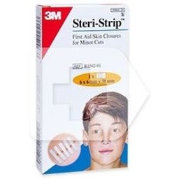 Bandes de suture cutanée Steri Strip 38mm x 6mm 20pcs