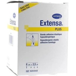 Plus Bande Adhésive Élastique Blanc 2,5mx8cm