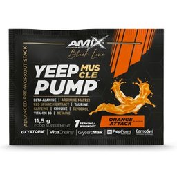 Black Line Yeep Pump Con Cafeína Naranja 11,5g