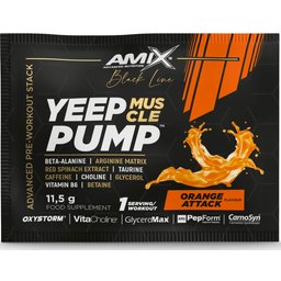Black Line Yeep Pump Con Cafeína Naranja 11,5g