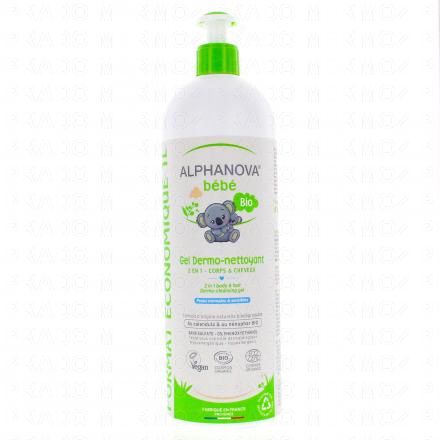 Bébé - Gel Dermo-nettoyant Bio 2en1 flacon 1l