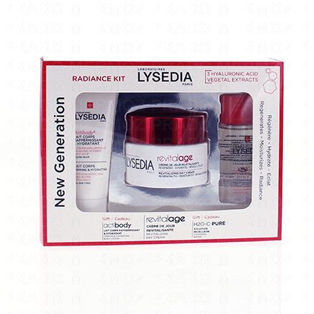 Coffret Actibody / Revitalage / H2O-C-Pure