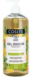 Gel Douche Tonifiant Citron-Verveine Bio Tous Types de Peaux 1 L - Flacon-Pompe