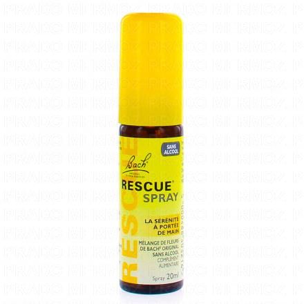 FLEURS DE BACH Rescue - Spray jour sérénité sans alcool 20ml