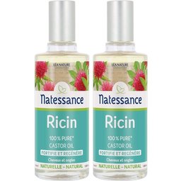 Natessance Huile de Ricin Fortifiante pour Cheveux et Ongles