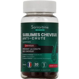 Sublimes Cheveux Anti Chute Pêche Gummies 30uts