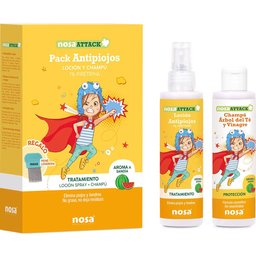 Pack Lotion anti-poux + Shampooing + Peigne